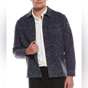 Report-Navy Boucle Woven Jacket (Like New!)